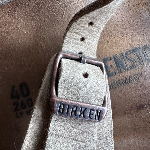 Birkenstock Mayari Crisscross Sandal Oiled Leather Regular/Wide W's 9/9.5 EU 40 - Picture 9 of 14